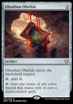 Obsidian Obelisk - Commander: Dominaria United (Rare) [DMC-18]
