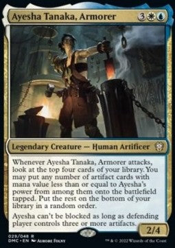 Ayesha Tanaka, Armorer - Commander: Dominaria United (Rare) [DMC-29]