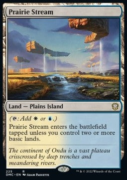 Prairie Stream - Commander: Dominaria United (Rare) [DMC-225]
