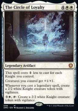 The Circle of Loyalty - Commander: Dominaria United (Mythic) [DMC-98]