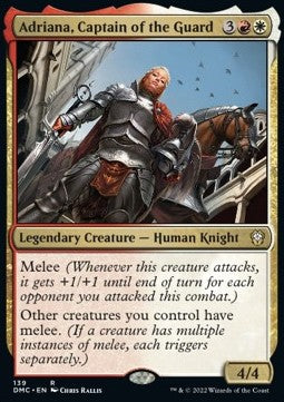 Adriana, Captain of the Guard - Commander: Dominaria United (Rare) [DMC-139]
