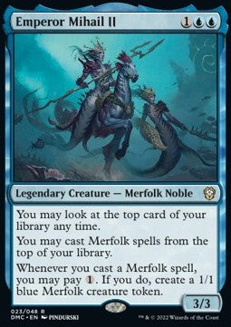 Emperor Mihail II - Commander: Dominaria United (Rare) [DMC-23]