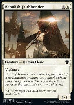 Benalish Faithbonder - Dominaria United (Common) [DMU-7]