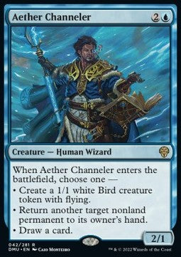Aether Channeler - Dominaria United (Rare) [DMU-42]