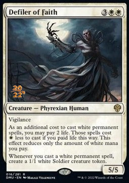 Defiler of Faith (V.1) - Dominaria United: Promos (Rare) [PDMU-18]