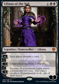 Liliana of the Veil (V.1) - Dominaria United: Promos (Mythic) [PDMU-97]