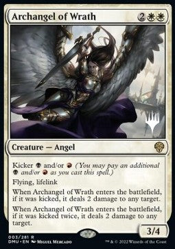Archangel of Wrath (V.2) - Dominaria United: Promos (Rare) [PDMU-3]
