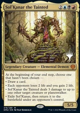 Sol'Kanar the Tainted (V.2) - Dominaria United: Promos (Mythic) [PDMU-219]