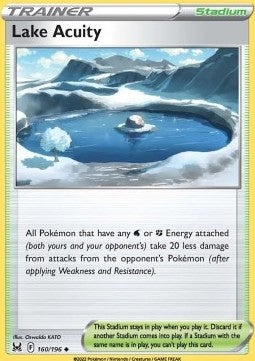 Lake Acuity - Lost Origin (Uncommon) [LOR-160]