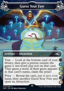 Guess Your Fate (V.1) - Unfinity (Uncommon) [UNF-215]