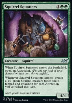 Squirrel Squatters - Unfinity (Uncommon) [UNF-156]