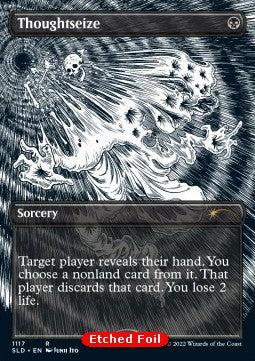 Thoughtseize (V.2) - Secret Lair Drop Series: October Superdrop 2022 (Rare) [SLDO2-1117]