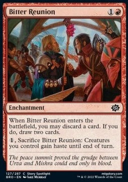 Bitter Reunion - The Brothers' War (Common) [BRO-127]