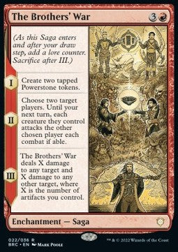 The Brothers' War - Commander: The Brothers' War: Extras (Rare) [XBRC-22]