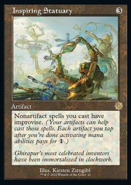 Inspiring Statuary (V.1) - Retro Frame Artifacts (Rare) [BRR-22]
