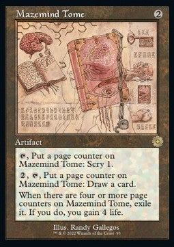 Mazemind Tome (V.2) - Retro Frame Artifacts (Rare) [BRR-93]