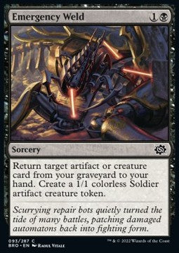 Emergency Weld - The Brothers' War (Common) [BRO-93]
