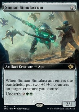 Simian Simulacrum - The Brothers' War: Extras (Rare) [XBRO-352]