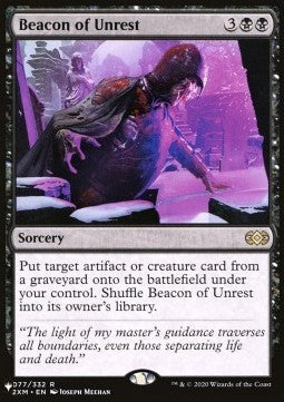 Beacon of Unrest - The List (Rare) [ZNL-77]