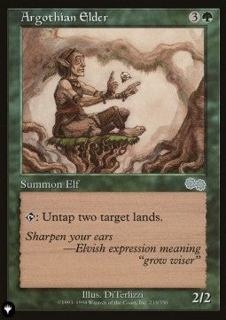 Argothian Elder - The List (Uncommon) [ZNL-233]