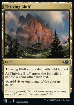 Thriving Bluff - Jumpstart 2022 (Common) [J22-822]