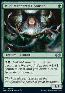 Mild-Mannered Librarian - Jumpstart 2022 (Uncommon) [J22-41]