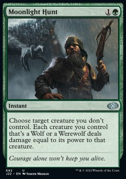 Moonlight Hunt - Jumpstart 2022 (Uncommon) [J22-692]