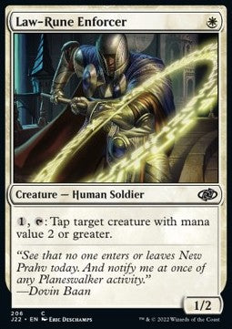 Law-Rune Enforcer - Jumpstart 2022 (Common) [J22-206]