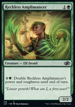 Reckless Amplimancer - Jumpstart 2022 (Common) [J22-716]