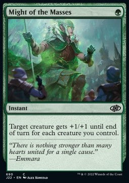 Might of the Masses - Jumpstart 2022 (Common) [J22-690]