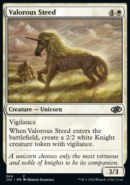 Valorous Steed - Jumpstart 2022 (Common) [J22-264]