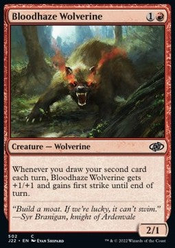 Bloodhaze Wolverine - Jumpstart 2022 (Common) [J22-502]