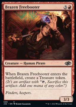 Brazen Freebooter - Jumpstart 2022 (Common) [J22-506]