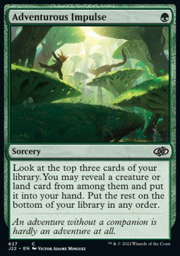 Adventurous Impulse - Jumpstart 2022 (Common) [J22-627]