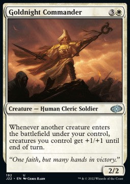 Goldnight Commander - Jumpstart 2022 (Uncommon) [J22-192]