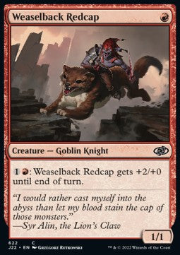 Weaselback Redcap - Jumpstart 2022 (Common) [J22-622]