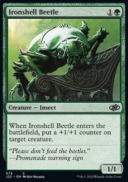 Ironshell Beetle - Jumpstart 2022 (Common) [J22-679]