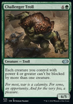 Challenger Troll - Jumpstart 2022 (Uncommon) [J22-639]