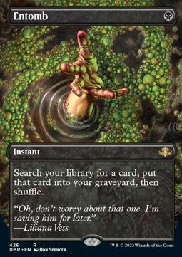 Entomb (V.2) - Dominaria Remastered: Extras (Rare) [XDMR-426]