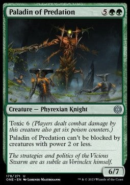 Paladin of Predation - Phyrexia: All Will Be One (Uncommon) [ONE-178]