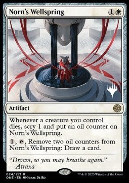 Norn's Wellspring (V.2) - Phyrexia: All Will Be One: Promos (Rare) [PONE-24]