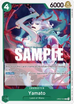 Yamato (OP02-042) - Paramount War (Rare) [OP02-042]