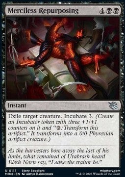 Merciless Repurposing - March of the Machine (Uncommon) [MOM-117]
