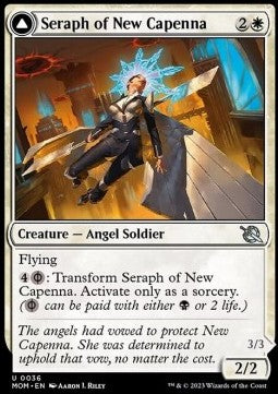 Seraph of New Capenna // Seraph of New Phyrexia - March of the Machine (Uncommon) [MOM-36]