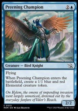Preening Champion - March of the Machine (Common) [MOM-73]