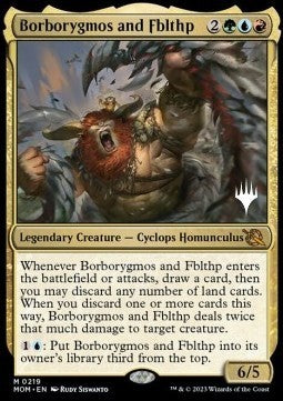 Borborygmos and Fblthp (V.2) - March of the Machine: Promos (Mythic) [PMOM-219]
