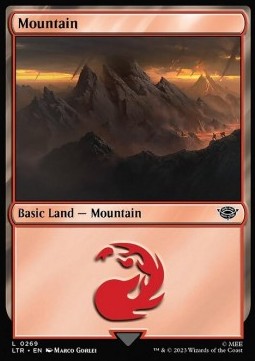 Mountain (V.2) - The Lord of the Rings: Tales of Middle-earth (Land) [LTR-269]