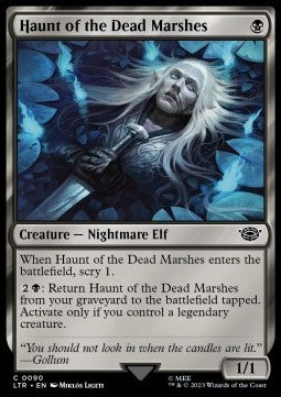 Haunt of the Dead Marshes - The Lord of the Rings: Tales of Middle-earth (Common) [LTR-90]