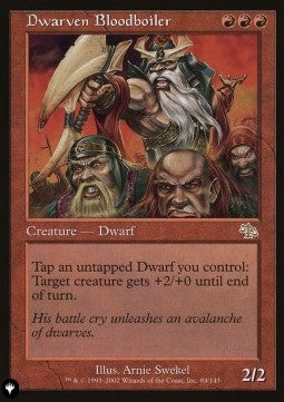 Dwarven Bloodboiler - The List (Rare) [ZNL-84]