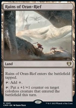 Ruins of Oran-Rief - Commander Masters: Extras (Rare) [XCMM-1023]